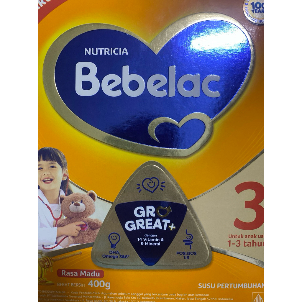 

Bebelac 3 Madu 400g