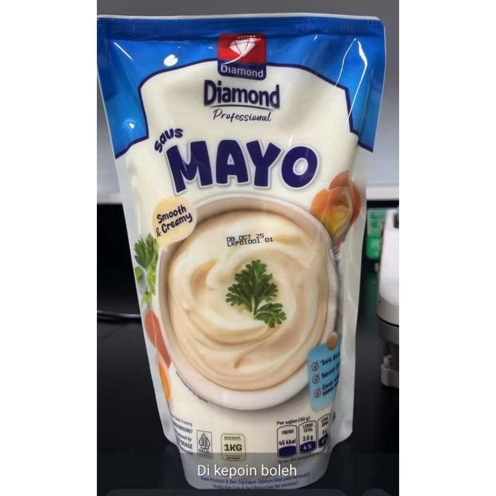 

Diamond Saus Mayo Smooth & Creamy 1KG