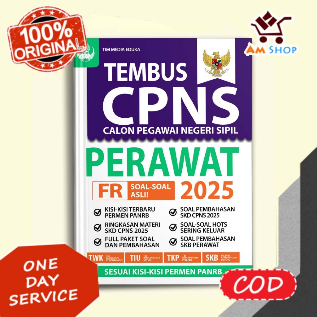 BUKU TES CPNS PERAWAT 2025 - Media Eduka