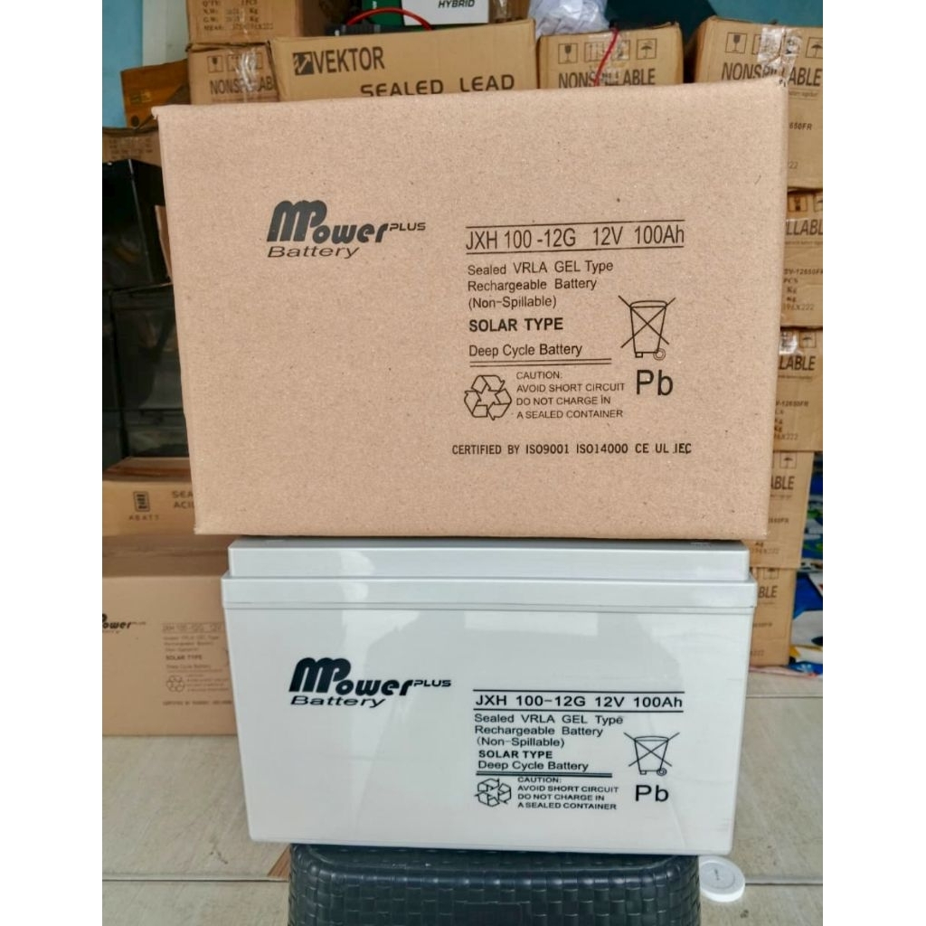 BATTERY VRLA merek Mpower 12v 100ah