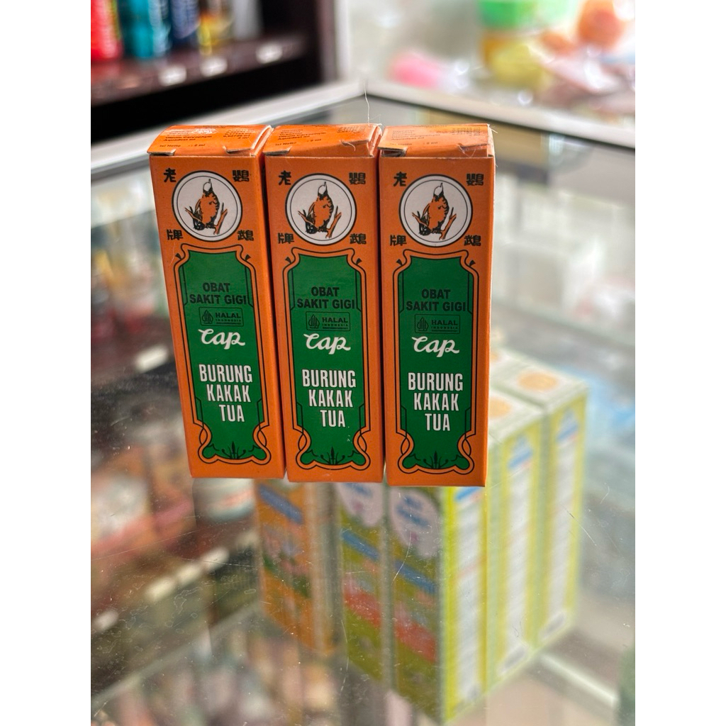 Obat Sakit Gigi Cap Burung Kakatua
