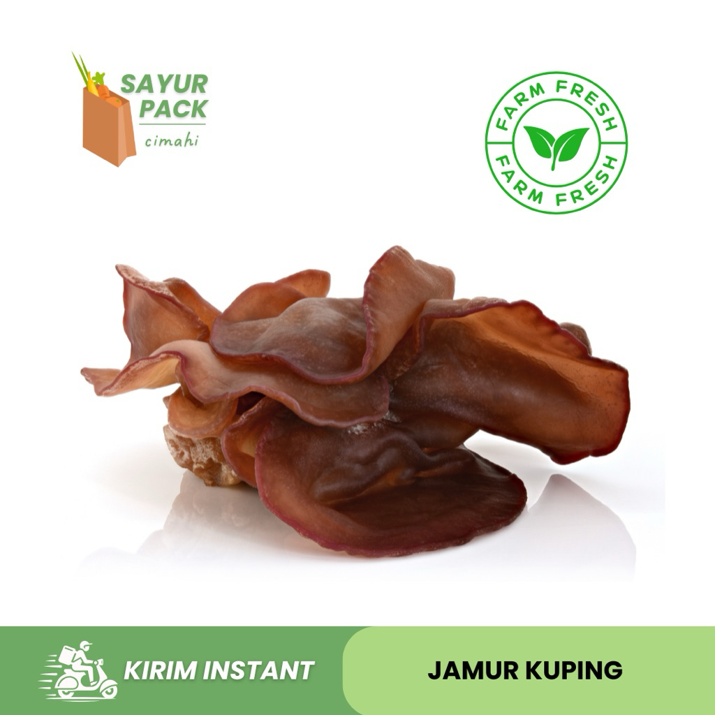 

JAMUR KUPING 250gr | jamur hitam kuping segar | sayur instant cimahi