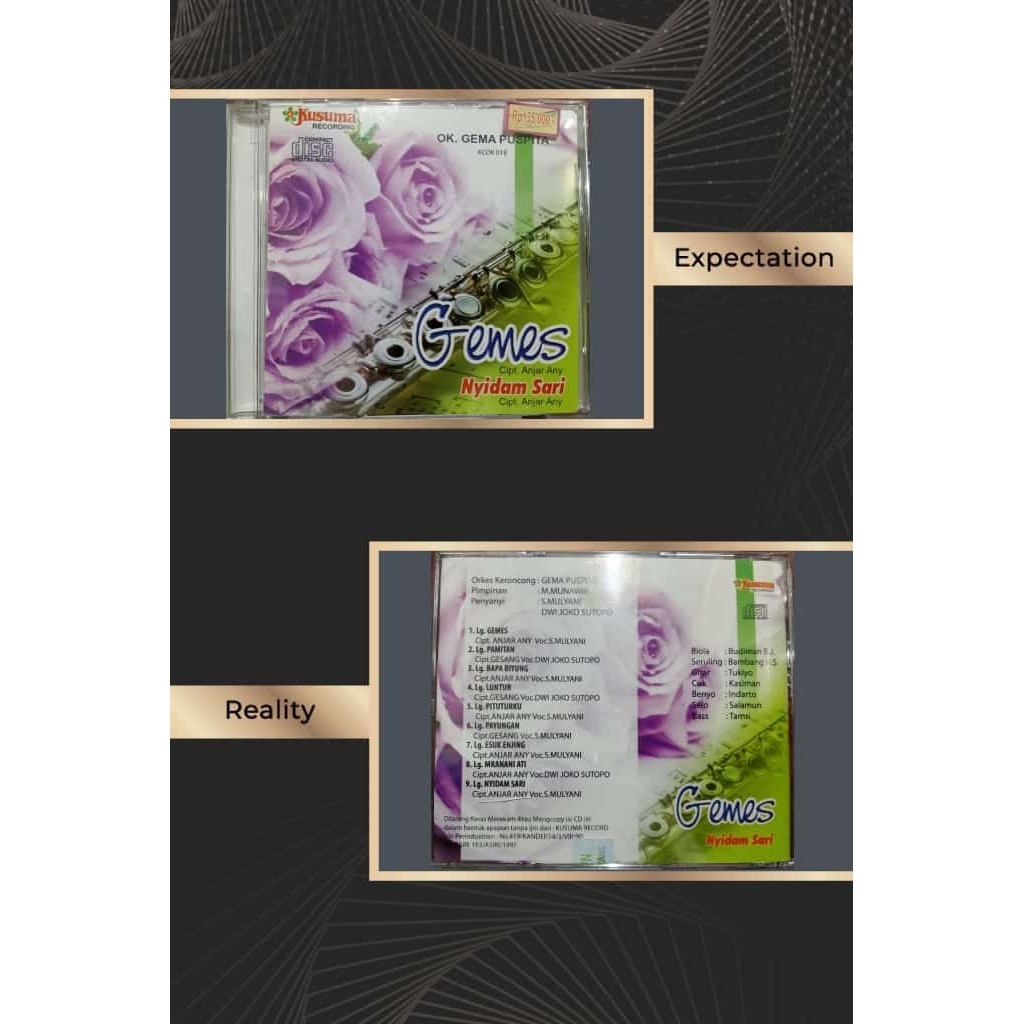 CD audio keroncong gemes