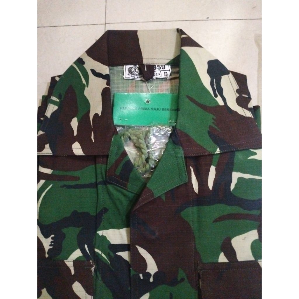 Baju PDL panca prima ORI jatah TNI AL