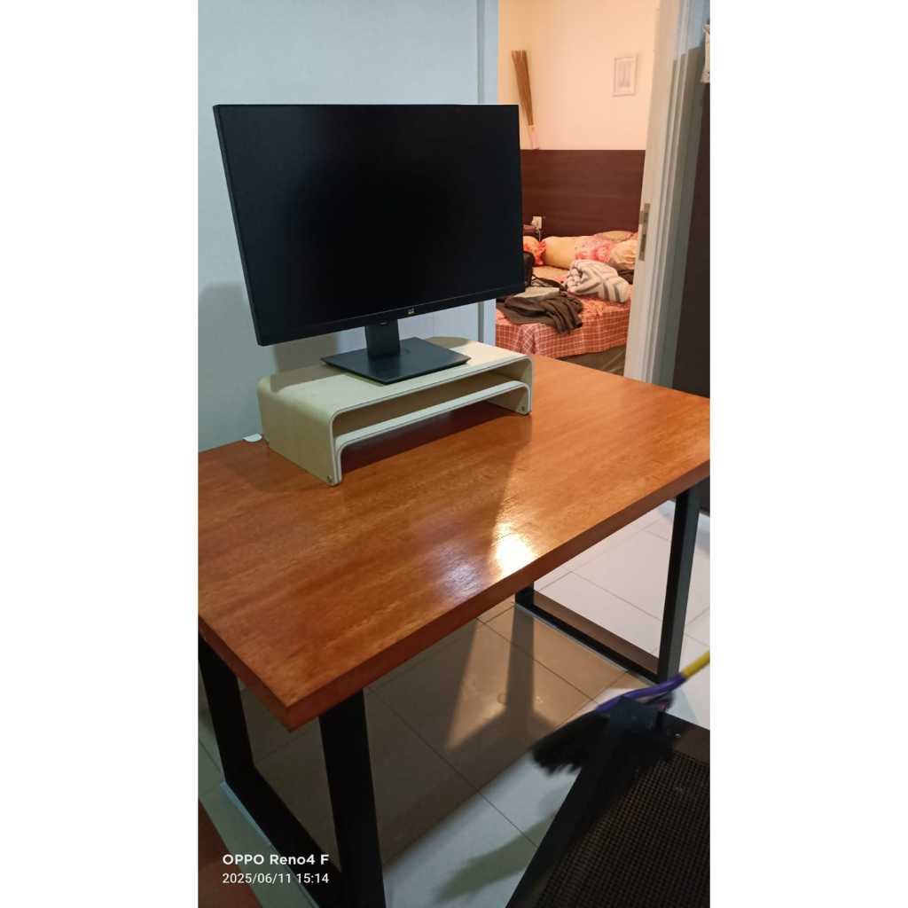 meja besi komputer portable/ bongkar pasang,kost minimalis Bandung