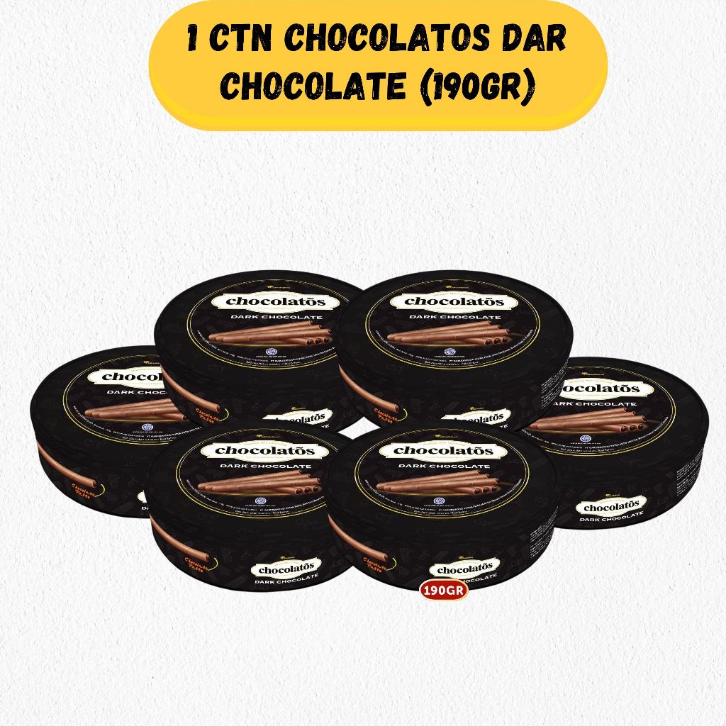 

CHOCOLATOS DAR CHOCOLATE TOPLES(190GR) [PILIH VARIAN]