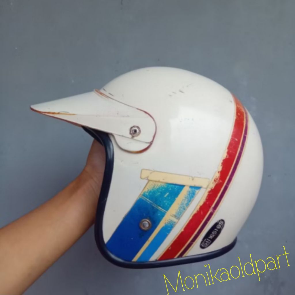 Helm Fighter Original Gading Helm Vintage Fighter Original Good Condition