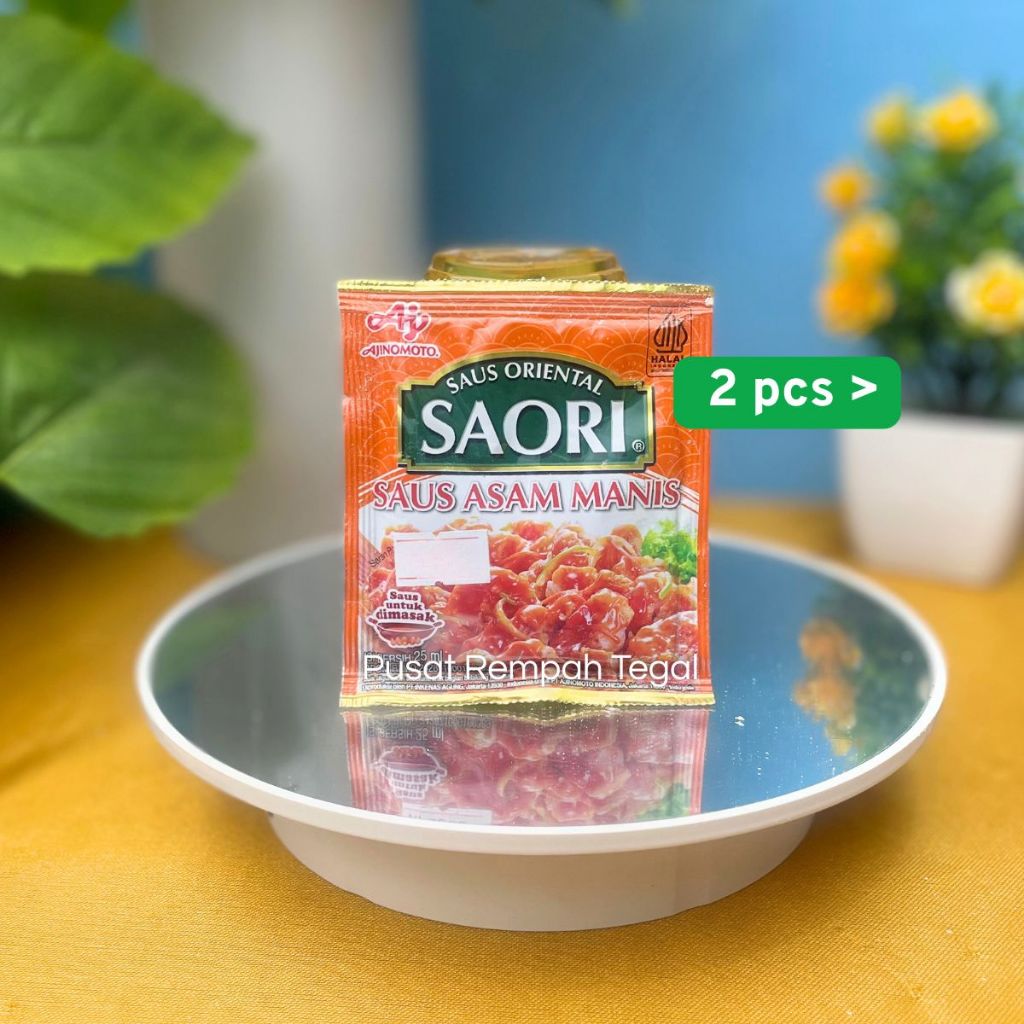 

Paket Isi 2 Saori Saus Asam Manis Isi 25ml Saus Oriental Ajinomoto Untuk Aneka Ragam Masakan
