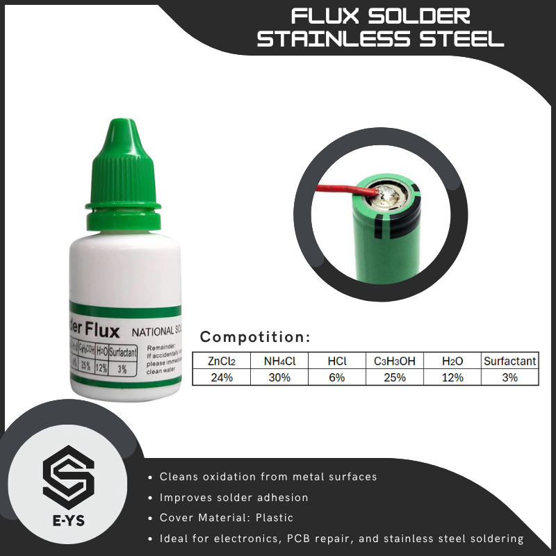 Flux Solder Stainless Steel 30ml