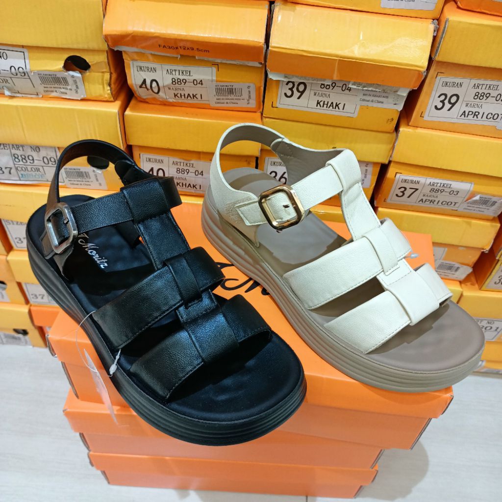 sepatu sandal/sandal tali wanita ST.MORITZ original matahari