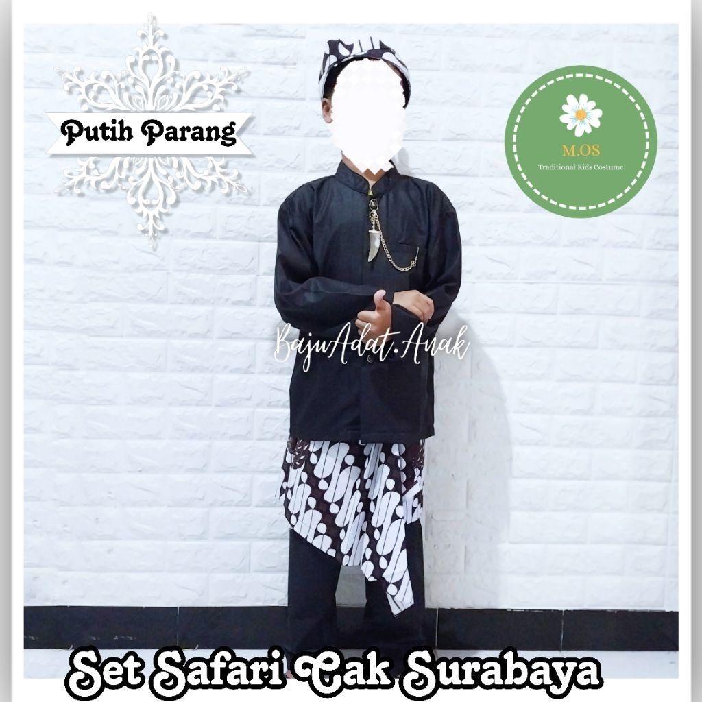 BASOFI SURABAYANAN ANAK LAKI-LAKI | BAJU STELAN CAK SUROBOYO | BAJU BASOFI CAK SURABAYA
