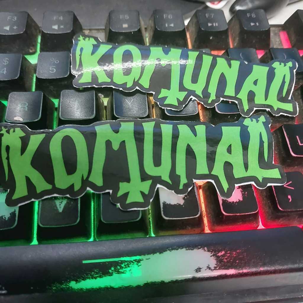 

Stiker KOMUNAL - Sticker Band Metal Indonesia