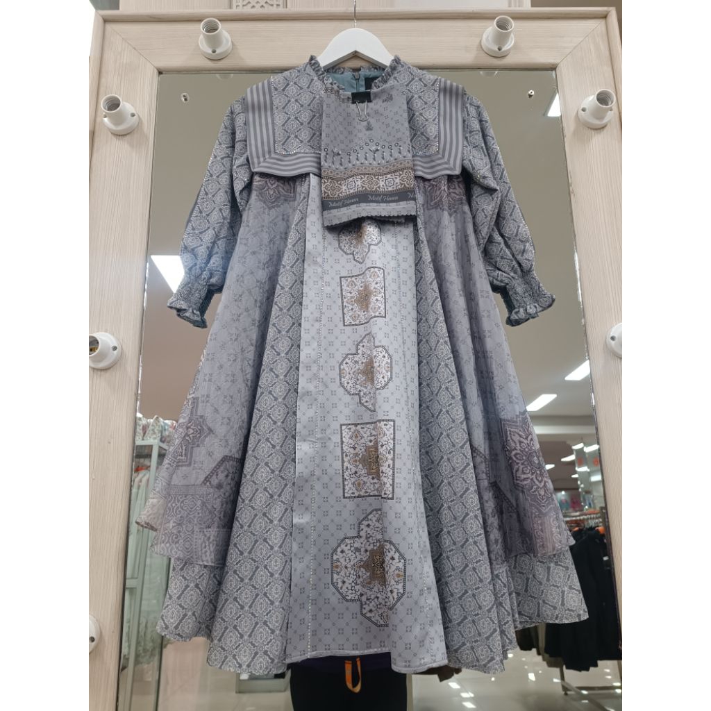 MOTIFHAWA/Royal raya kids set by Motif hawa/Set kids/Gamis premium/Set terbaru