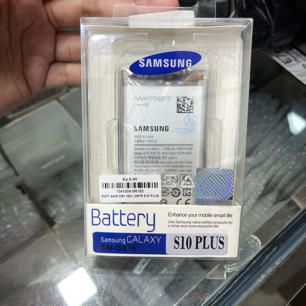 BATERAI SAMSUNG S10 PLUS ORIGINAL