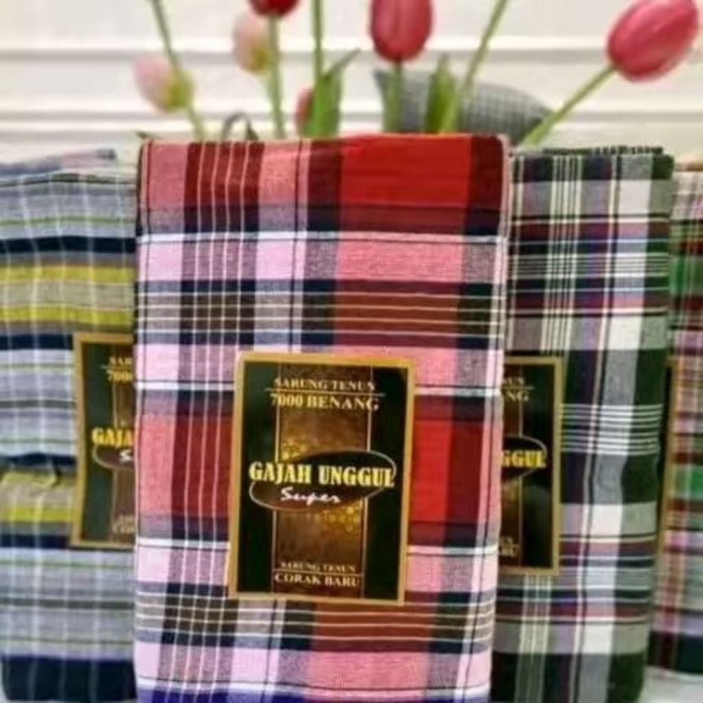 sarung tenun gajah unggul terlaris sarung muslim pria dewasa motif dolby