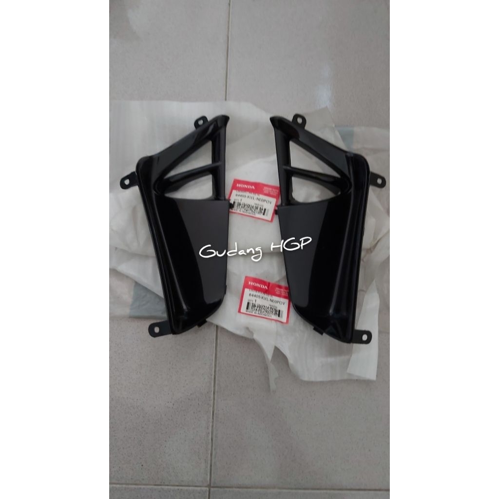 Louver L & R Set Violet Supra X 125 Batman 64405 64455-KVL-N00POV Honda Genuine Parts