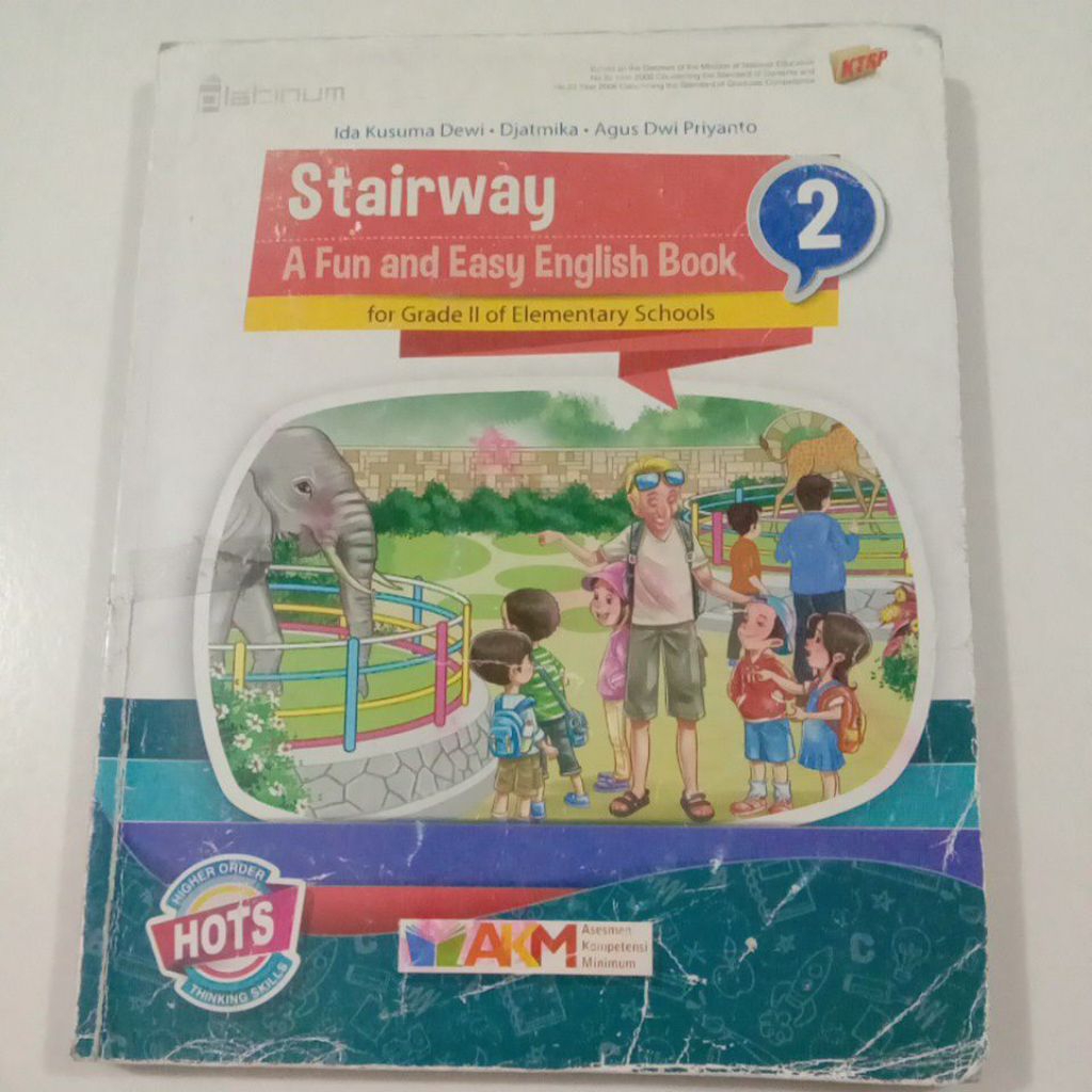 Stairway A Fun and Easy English Book for SD Kelas 2 KTSP AKM - Platinum