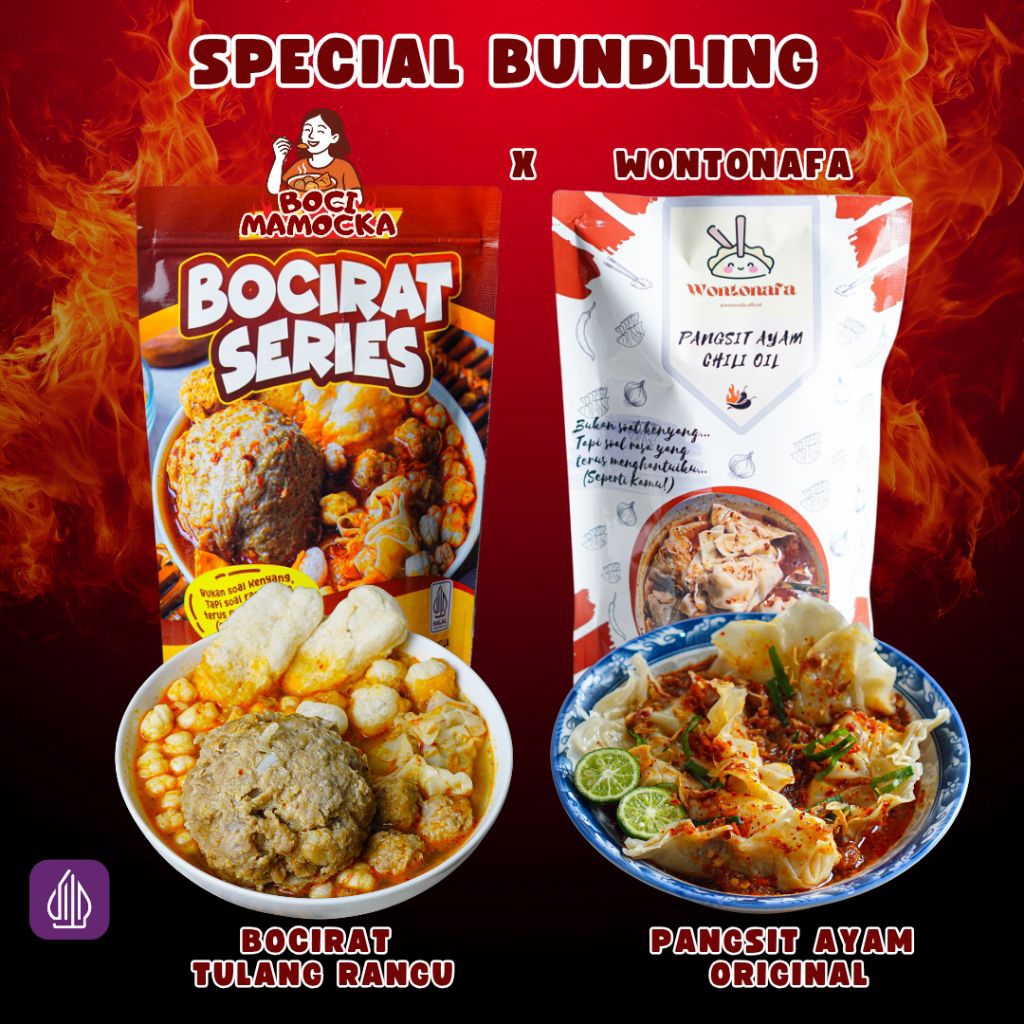 

BOCI MAMOCKA - BUNDLING 2 PCS BOCIRAT & PANGSIT