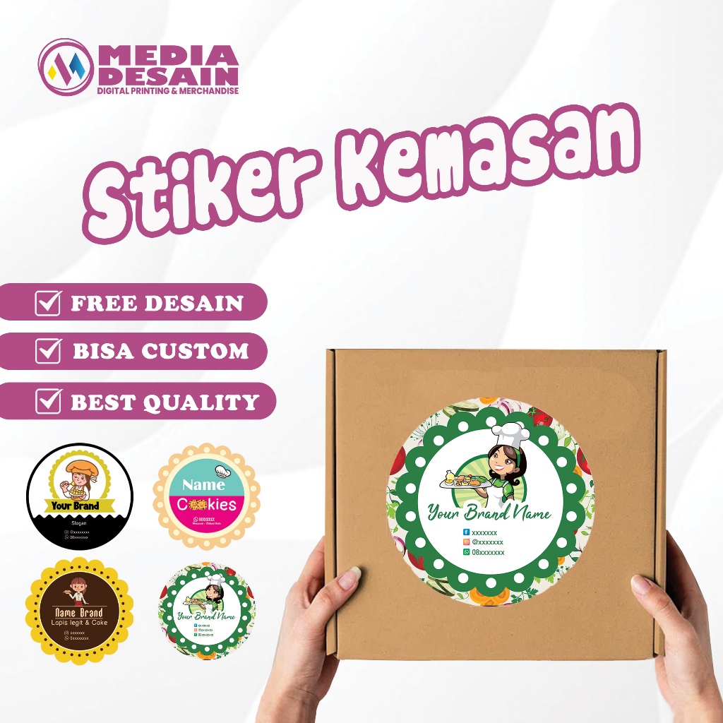 

STIKER / STIKER LABEL / STIKER LABEL COSTUM / STIKER LABEL MAKANAN / STIKER CAP / STIKER JAJANAN / CETAK LOGO STIKER