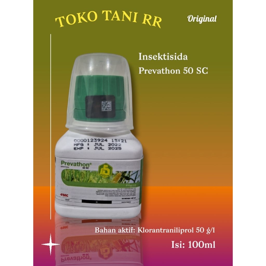 Prevathon 50SC 100ml Insektisida Pembasmi Hama Sundep (Penggerek batang), Ulat Grayak, Ulat Putih Pa