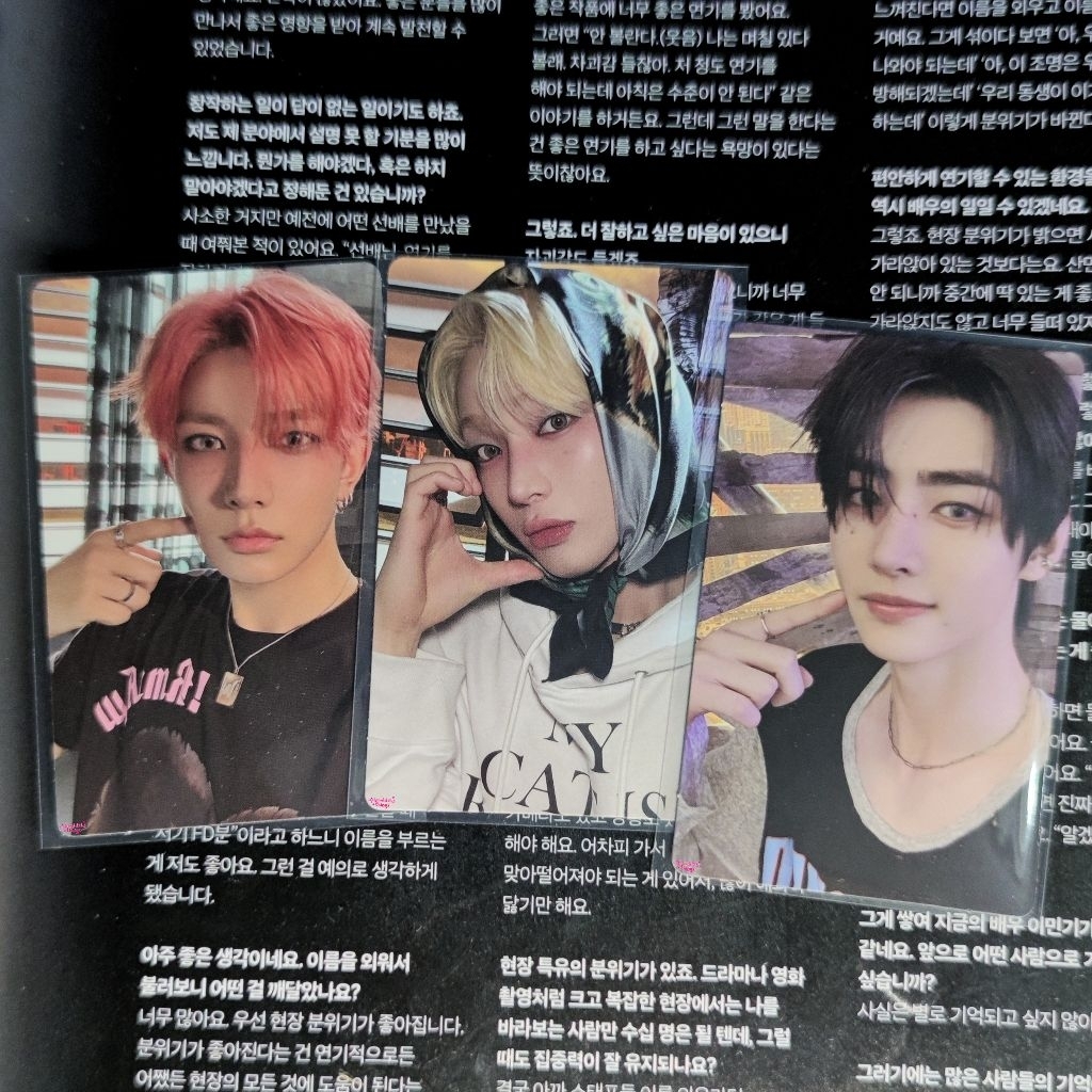 [Ready To Ship] Heeseung, Sunghoon, Sunoo Lucky Draw Engene Ver Fate+ Jakarta Konser Romance:Untold 