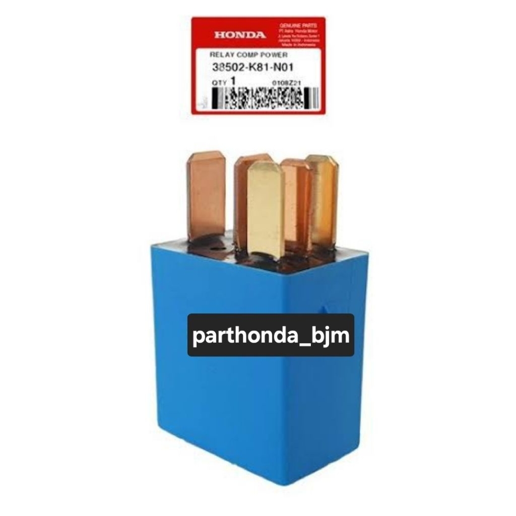 38502K81N01 RELAY KAKI 5 BEAT ESP Relay Comp Power BEAT ESP RELAY KAKI 5 GENIO RELAY KAKI 5 BEAT DEL