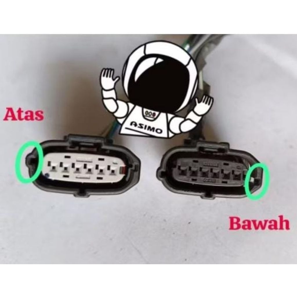 soket pin 6 suzuki Ertiga APV Arena Baleno Carry Celerio Escudo Estillo Esteem Futura Vitara Ignis J