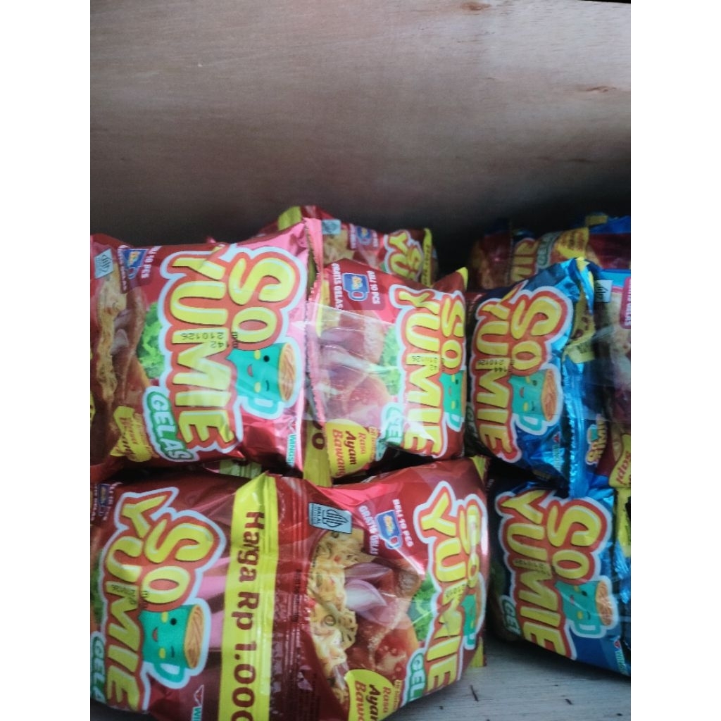 

SO YUMIE Mi Instan Gelas – Harga Rp1.000