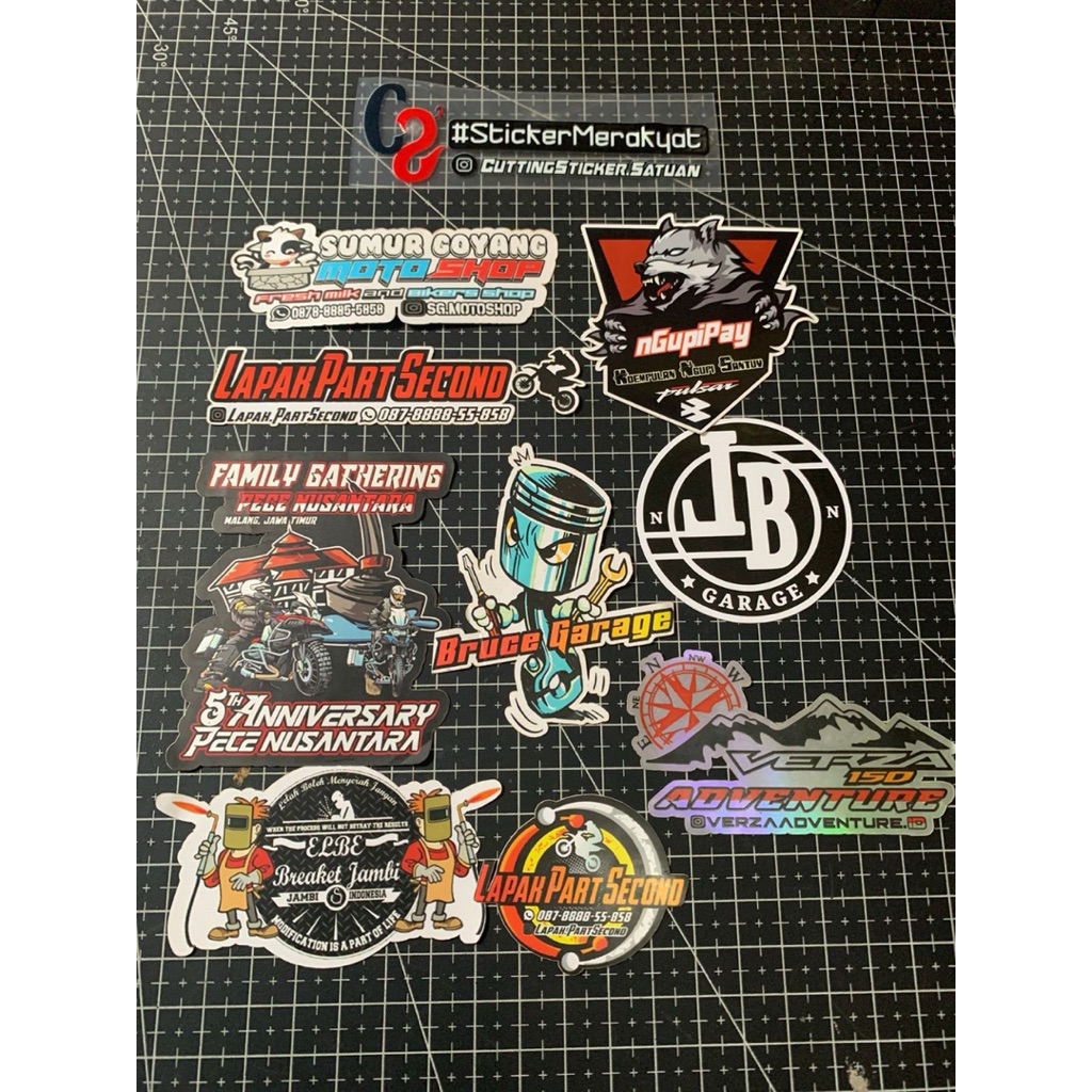 

PRINT STICKER VINYL (CUSTOM) SUKA SUKA