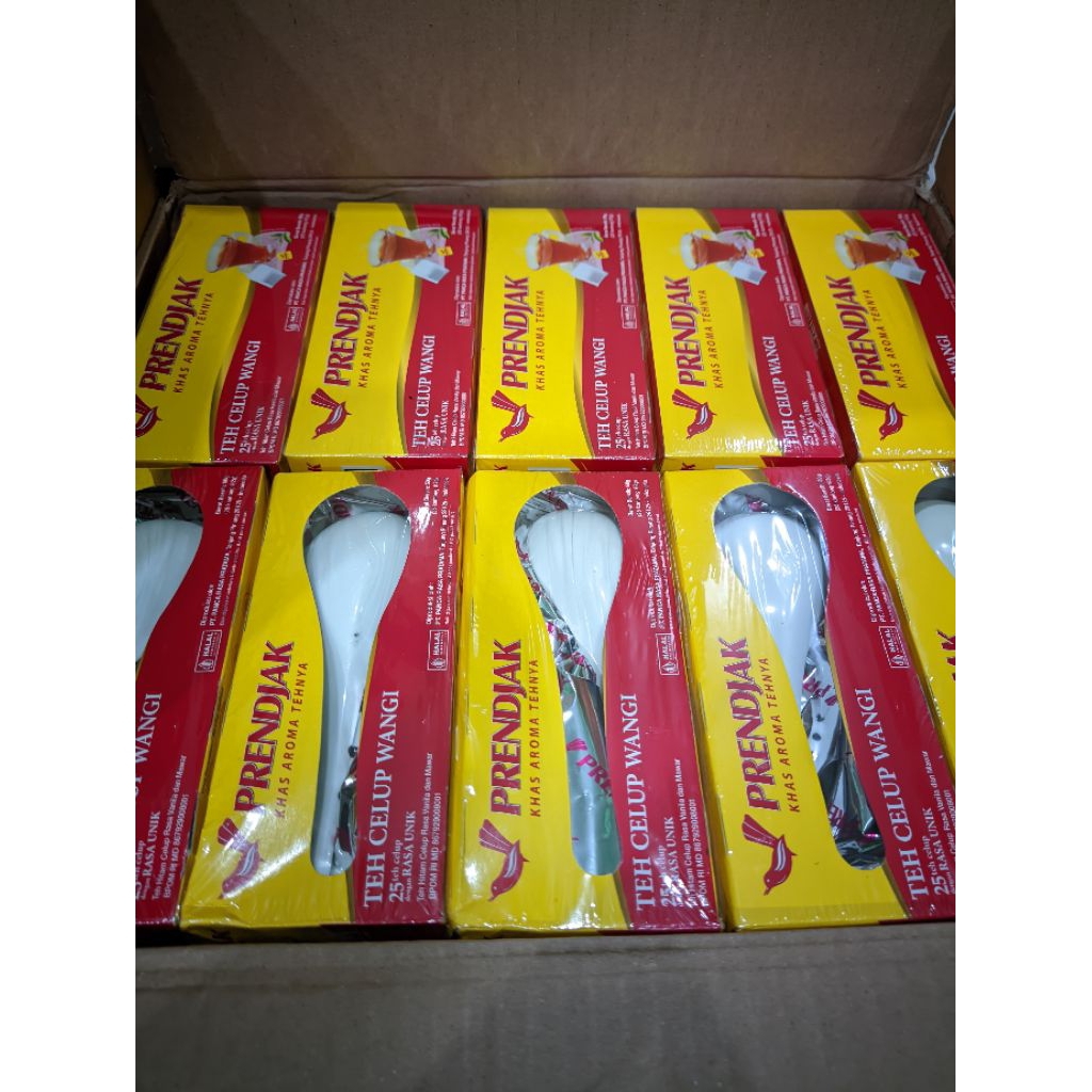 

Teh Celup Prendjak 1 Dus Isi 50 Kotak – Teh Wangi & Hemat