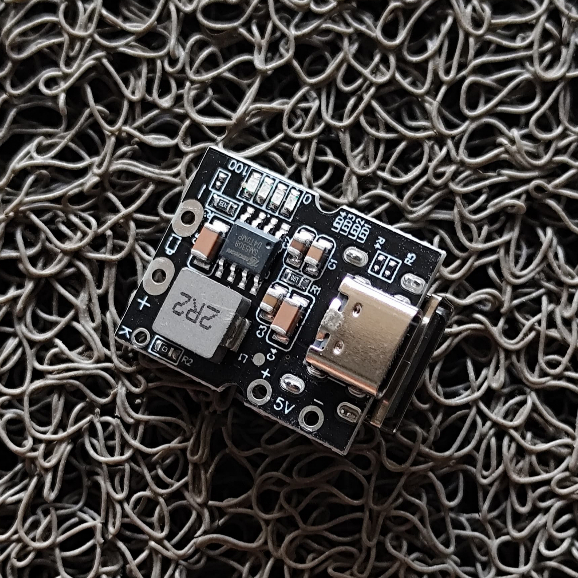 Modul Power Bank Powerbank USB Type C Fast Charger Charging Step Up Baterai 18650 Lithium 5V 2A