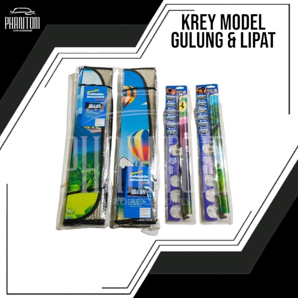 KREY MODEL GULUNG & LIPAT