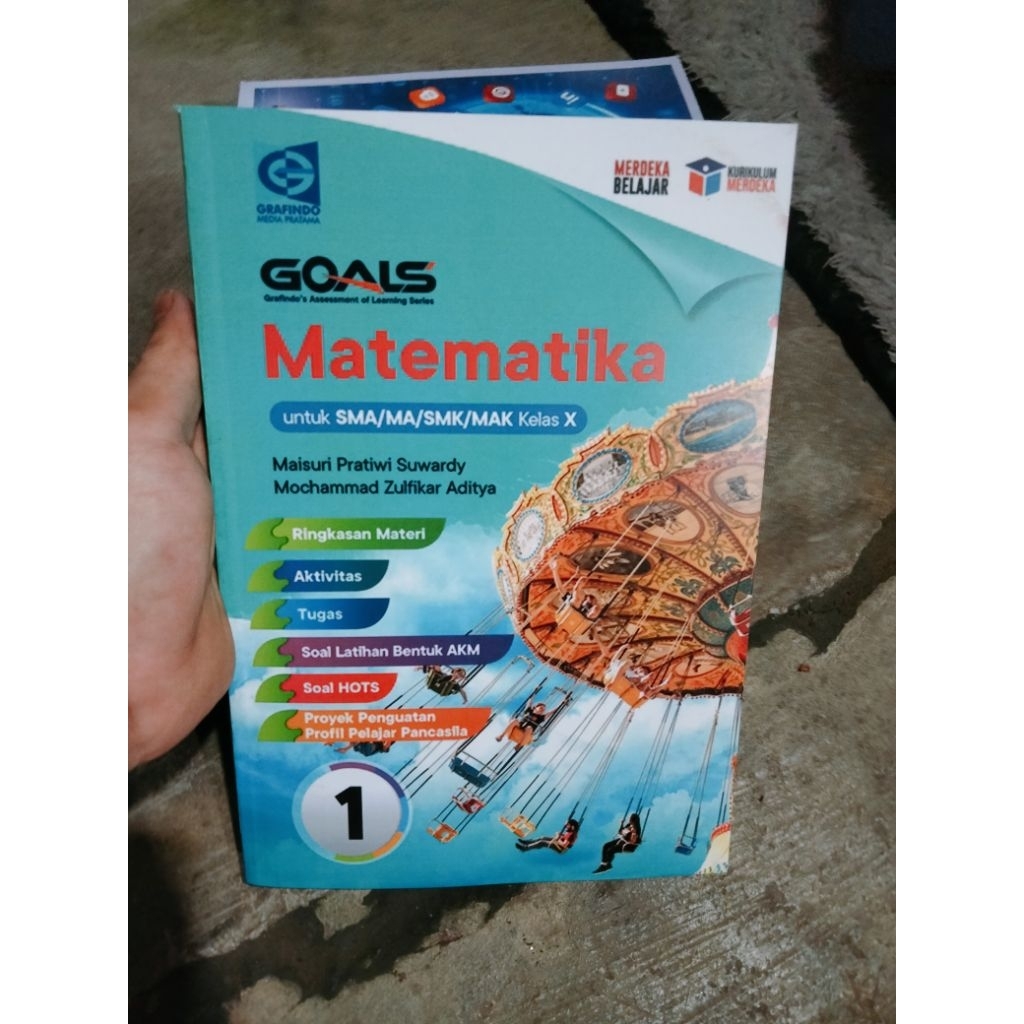 ORIGINAL BEKAS MATEMATIKA KELAS 10 KURIKULUM MERDEKA (GRAFINDO)