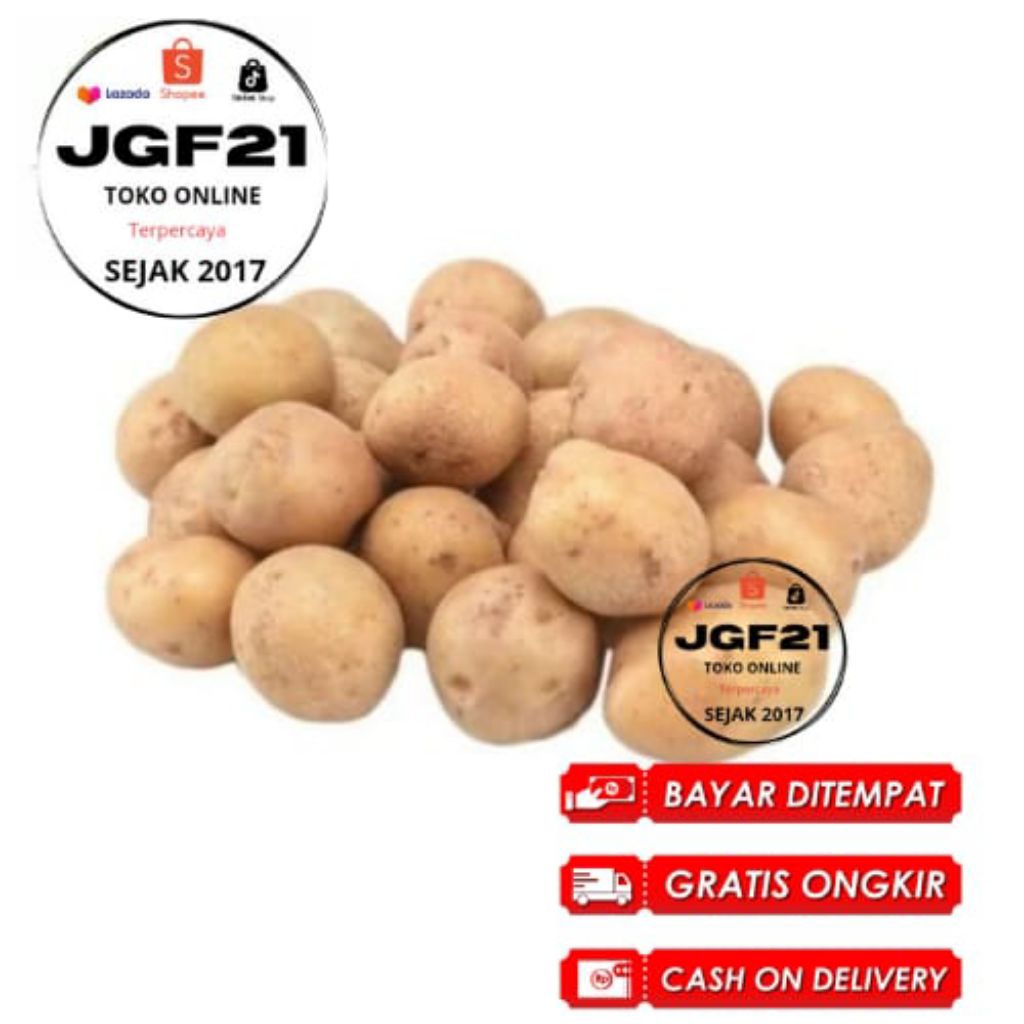 

COD Original Kentang Dieng Super baby potato 500Gr- Kentang Bahan dapur sayuran serba jadi makanan sayuran