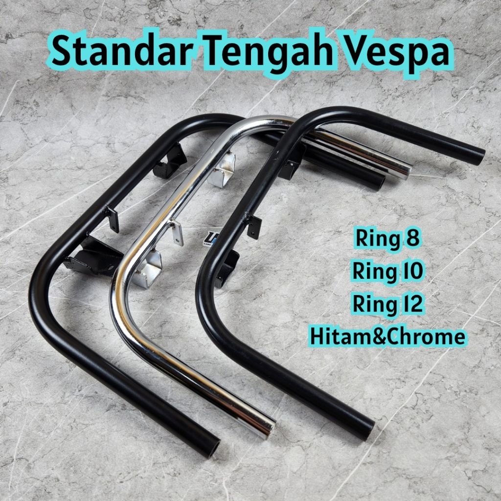 Standar Tengah Vespa Px Super Sprint Excel Ring 12 10 8