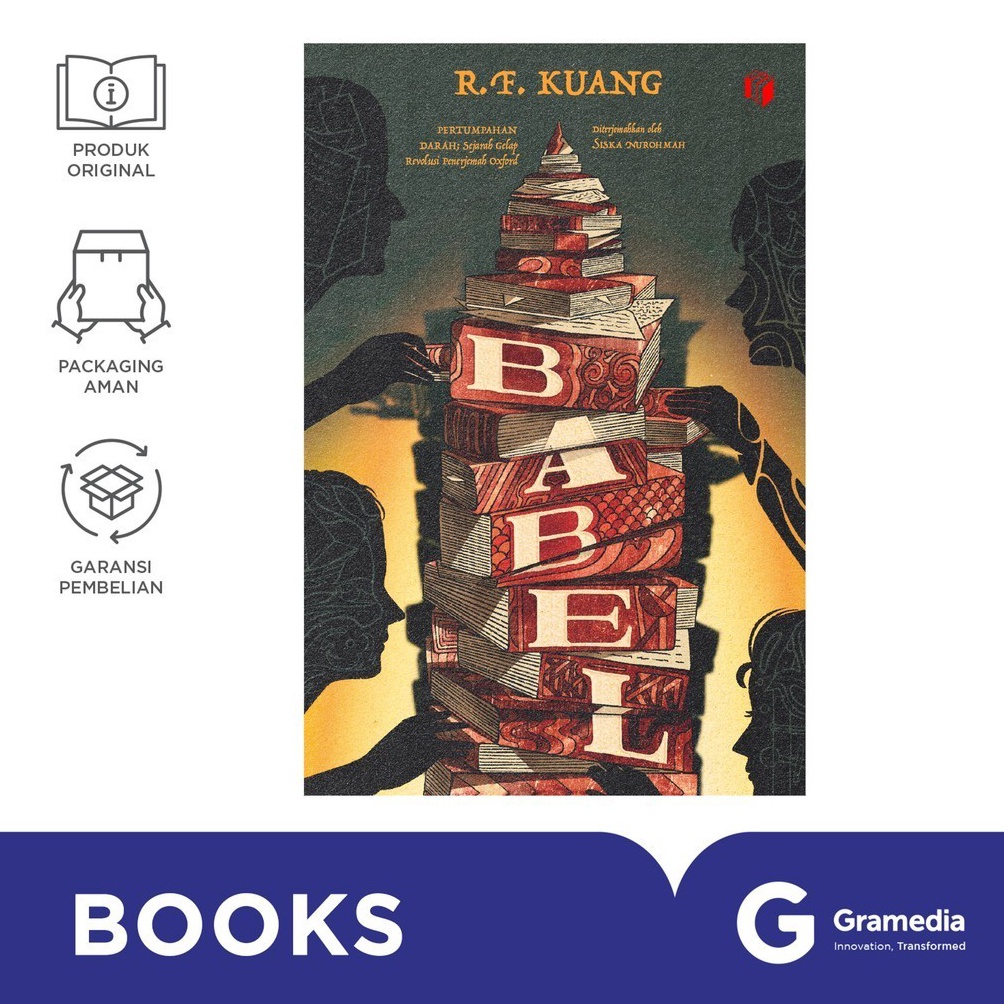 KODE M34Z Gramedia Novel Babel Pertumpahan Darah RF Kuang