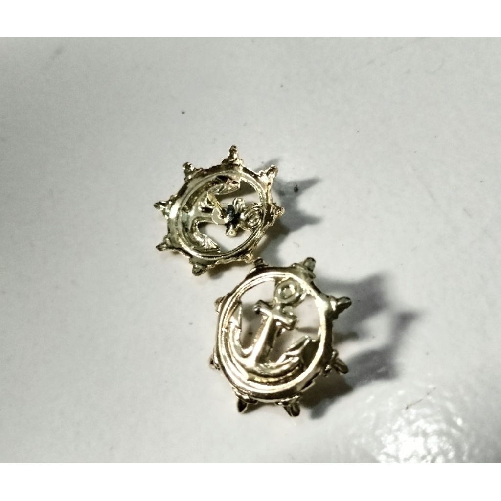 monogram / pin kerah / corpsteken NAUTIKA pelayaran