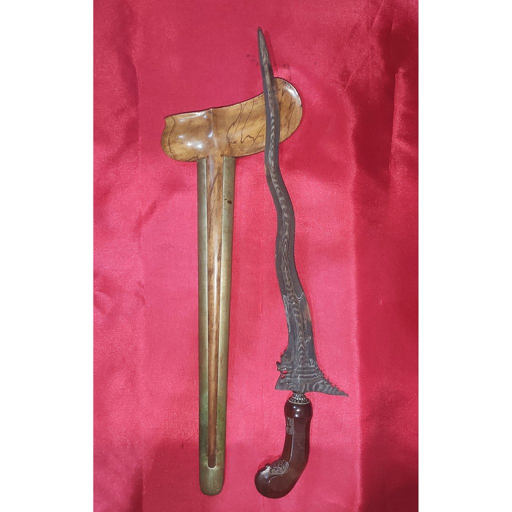 Keris Daphur Naga Siluman Luk 5 Est Tangguh Nom-Noman