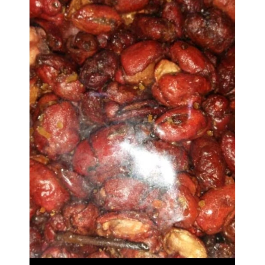 

Kripik kulit melinjo pedas manis 500gram