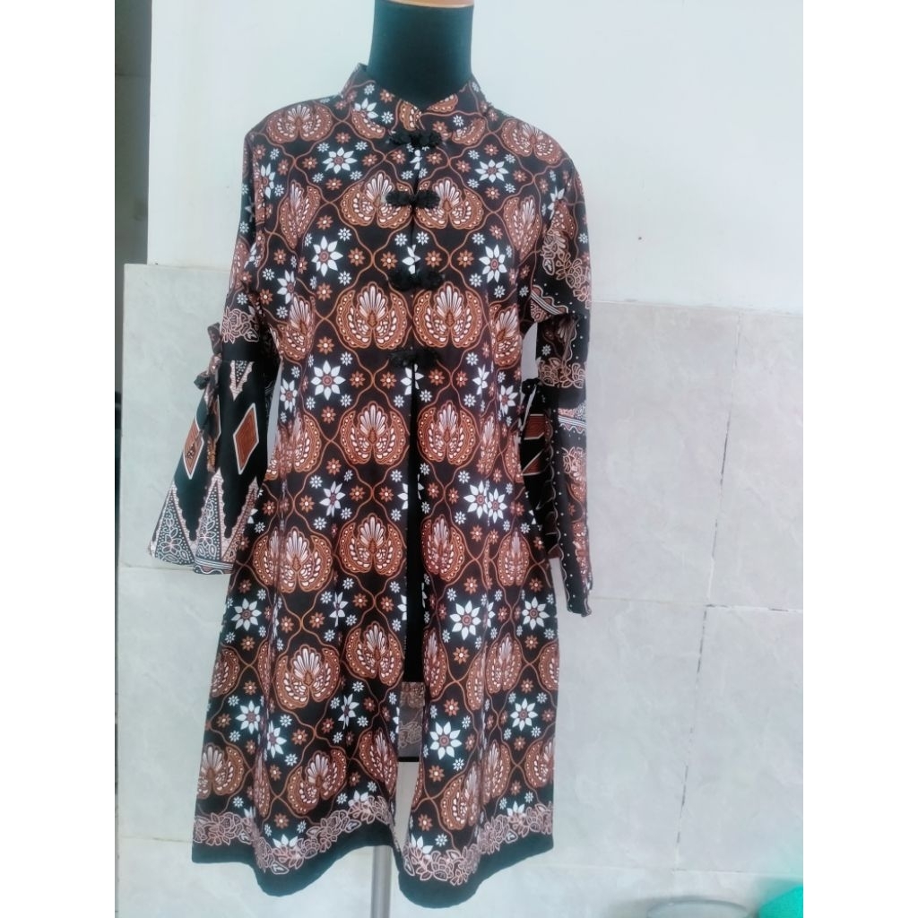 Tunik batik / outer batik/ atasan batik