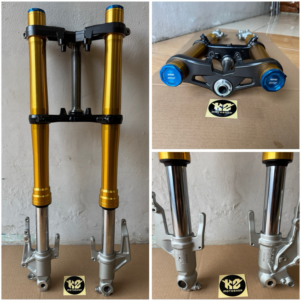 Shock Depan Segitiga Atas Bawah USD Honda CBR 150 R K45R 2021 ORIGINAL SHOWA