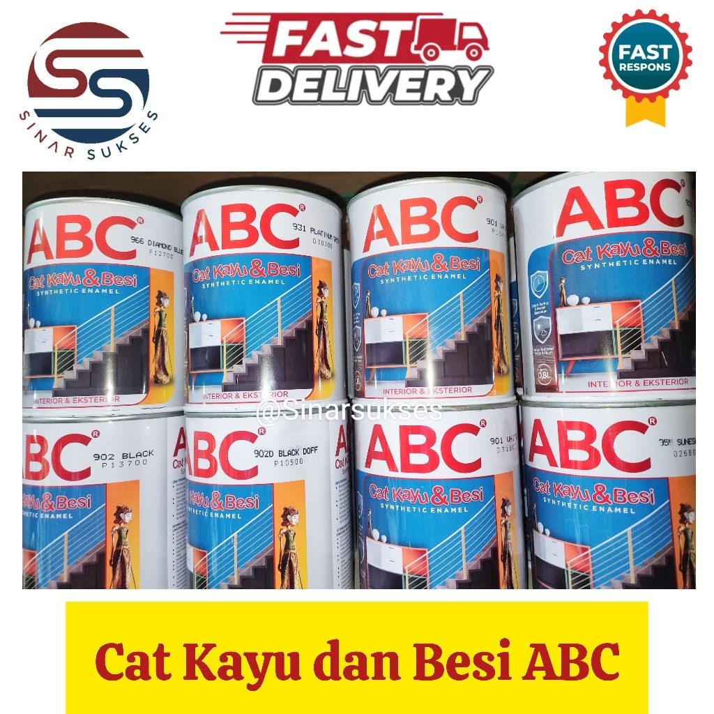 Cat Kayu dan Besi ABC 1 kg