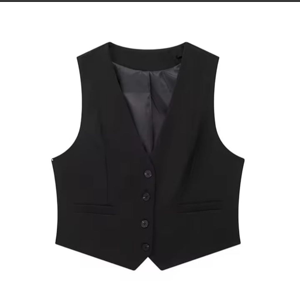 Rompi Wanita Kekinian/Atasan Wanita /Rompi Ootd