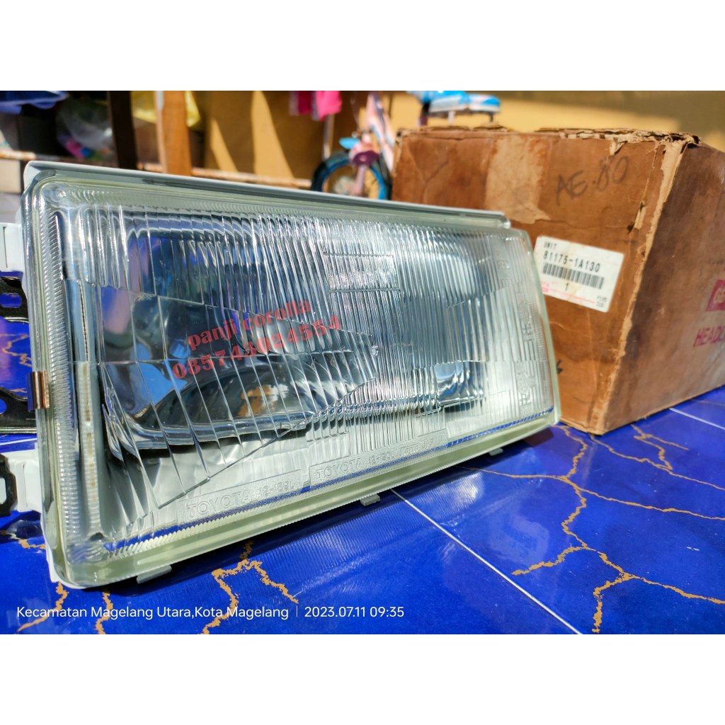 headlamp corolla gl