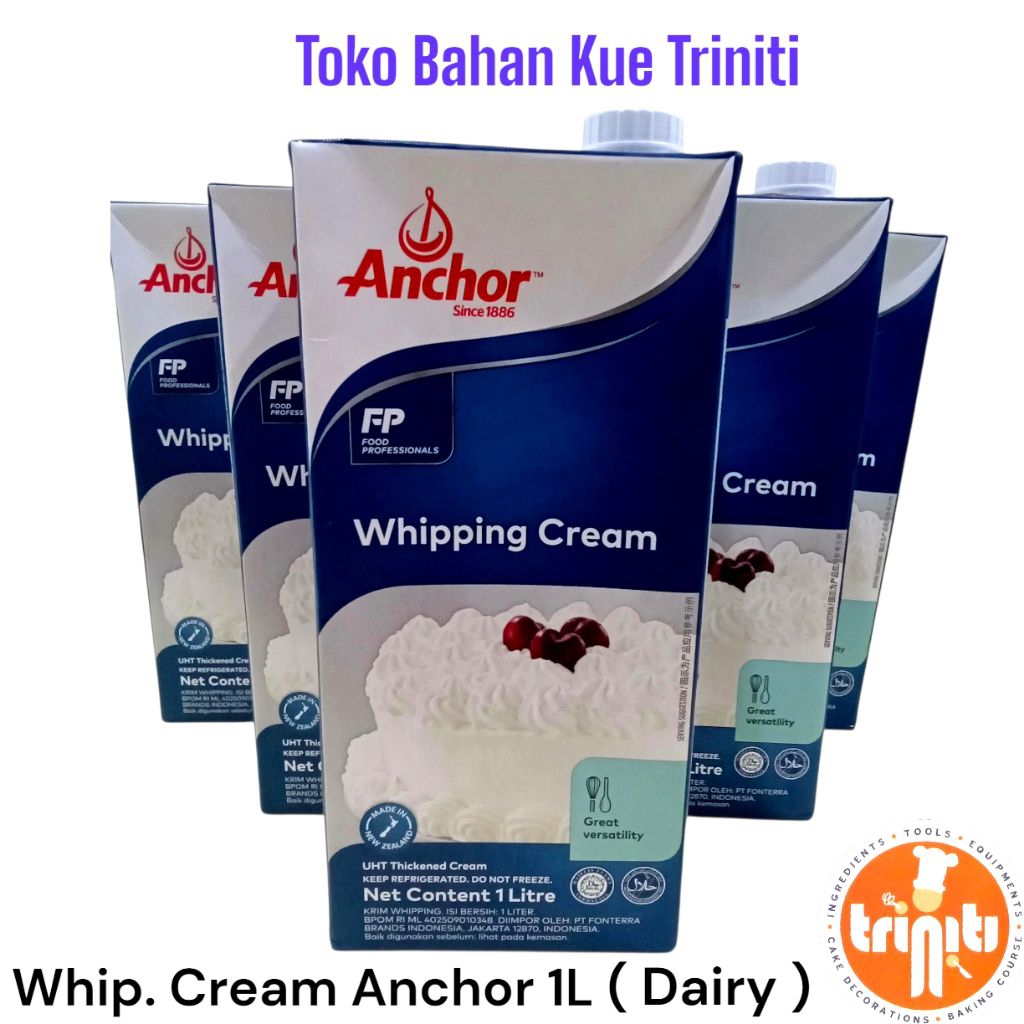 

Whipping Cream Anchor 1Liter ( Whipping Cream Dairy )