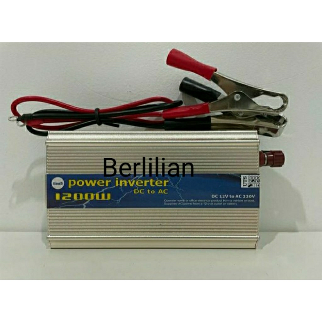 Power Inverter 1200W DC 12V to AC 220V / Inverter 1200watt DC 12V - AC 220V