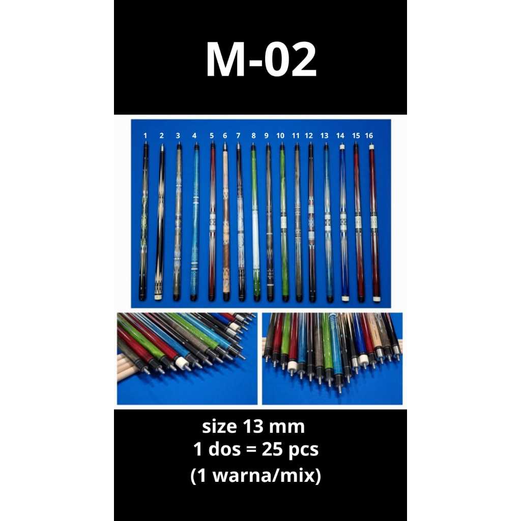 Stik billiard Import House Cue Stick Leadsuper M02