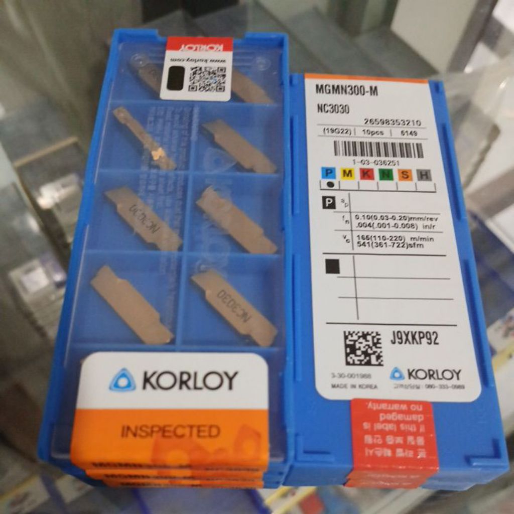INSERT MGMN 300 M NC3030 KORLOY