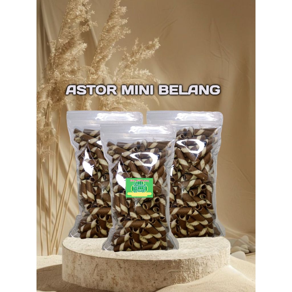 

ASTOR MINI BELANG/ ASTOR MINI VANILA HITAM ENDAH SNACK