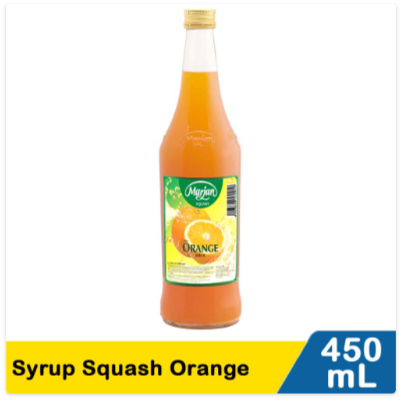 

marjan syrup squash orange 450ml